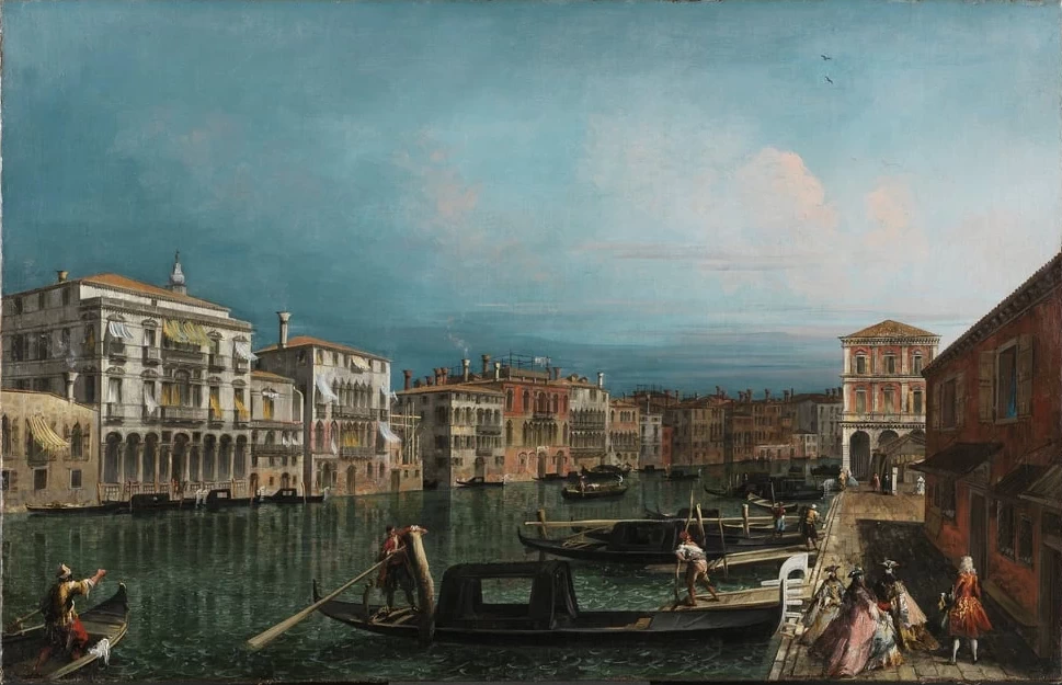 Il Canal Grande dal Ponte di Rialto - Fitzwilliam Museum, University of Cambridge